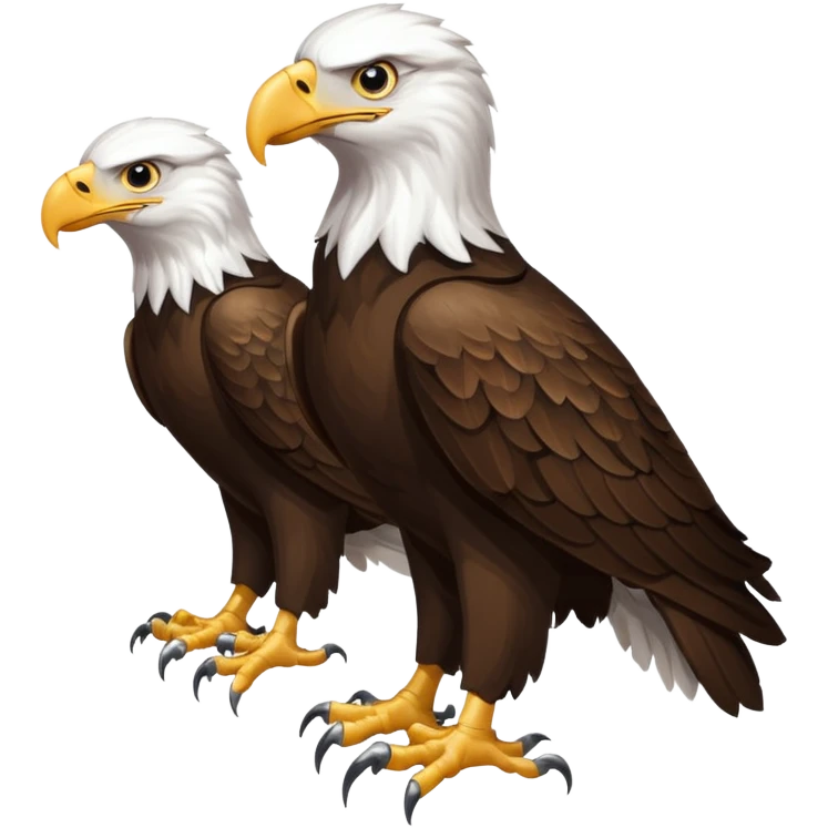 eagle with two heads emoji