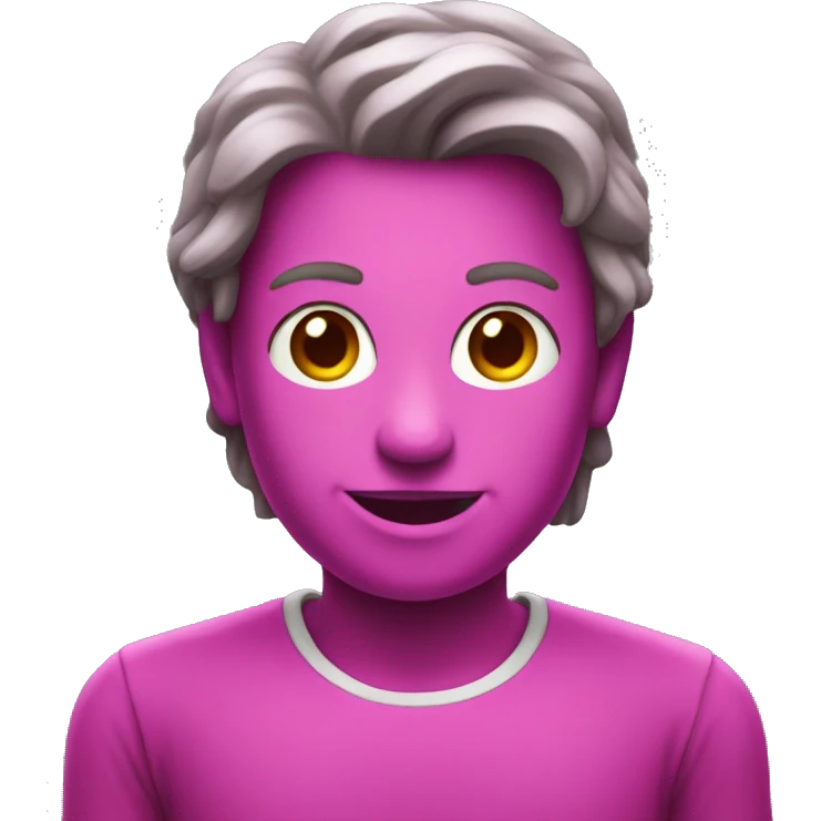 Google Android Magenta color emoji