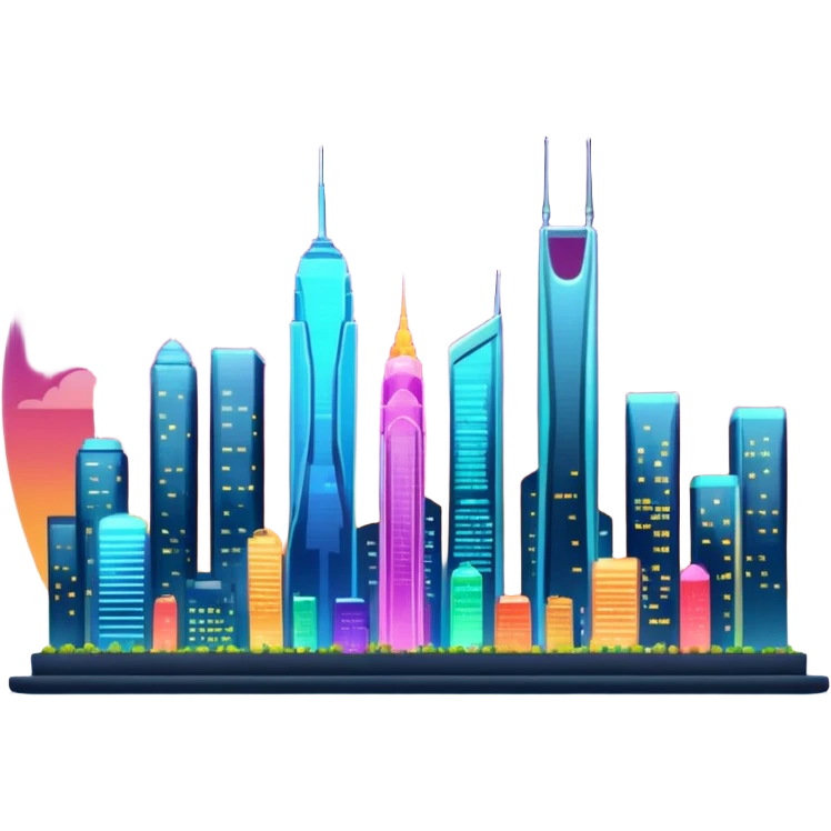 Las Venturas city skyline emoji