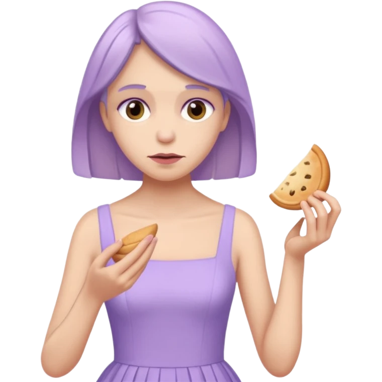 lilac eating disorder emoji