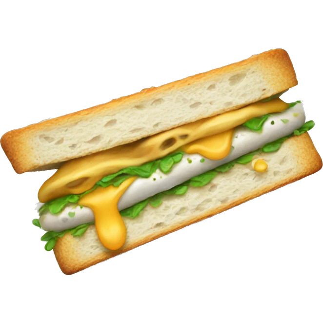 Sandwidge with mold emoji