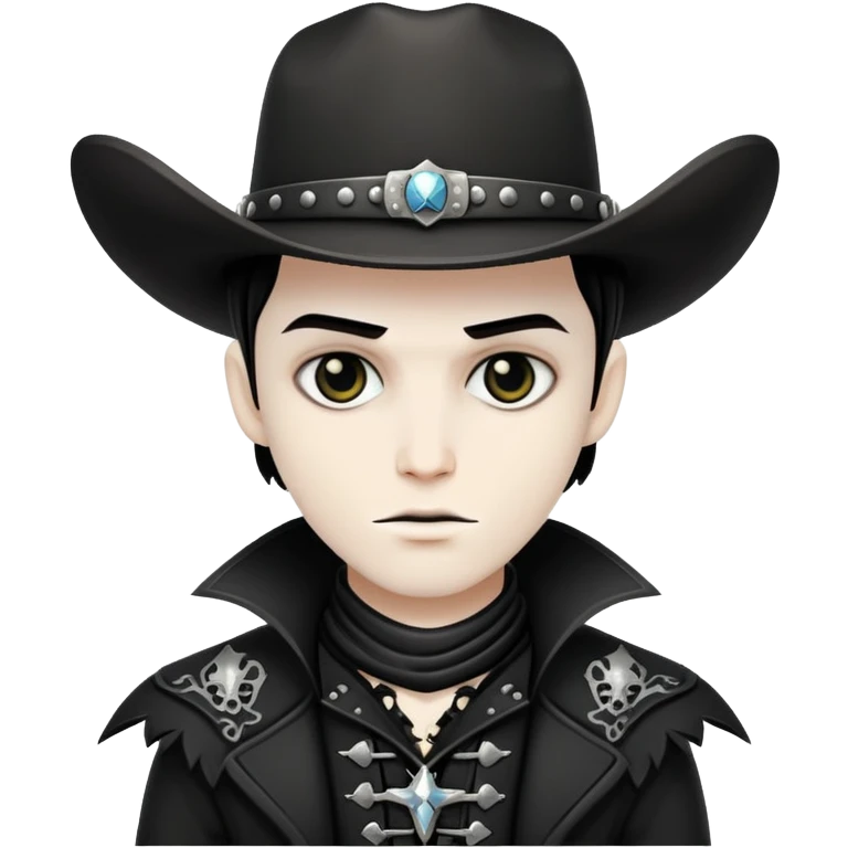 Gothic Cowboy  emoji