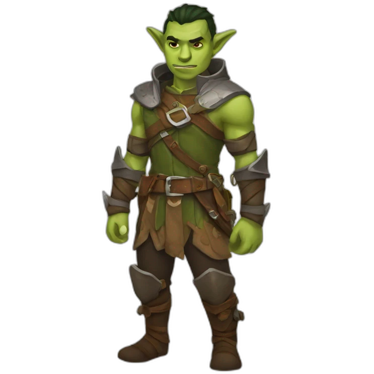 half-orc ranger emoji