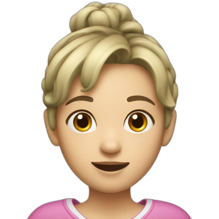 Toothbrush Girl emoji