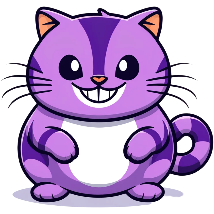 Cheshire Cat from Alice in Wonderland emoji