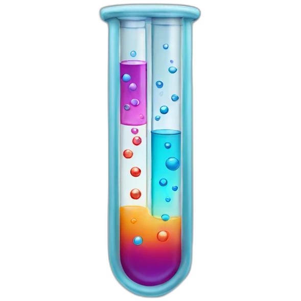 Chemistry test tube emoji