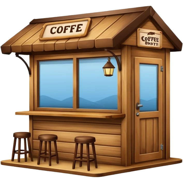 coffee booth emoji