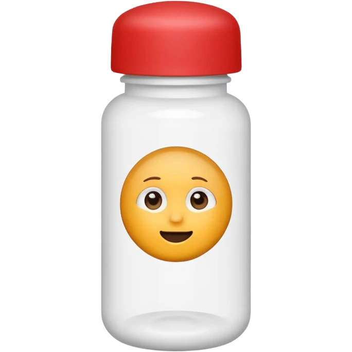 Pill bottle emoji