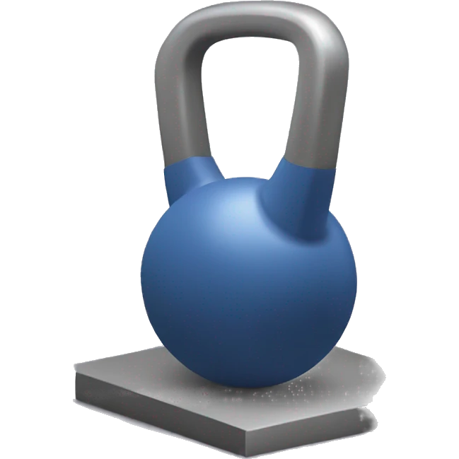 gym weight rotated by -45deg emoji
