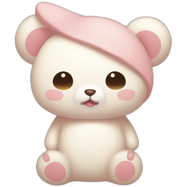 korilakkuma with mogwai emoji