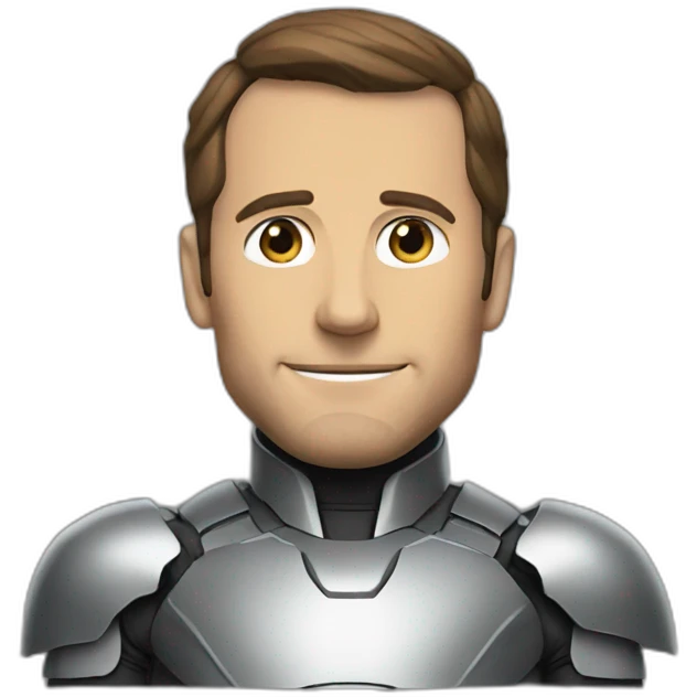 Macron ironman emoji