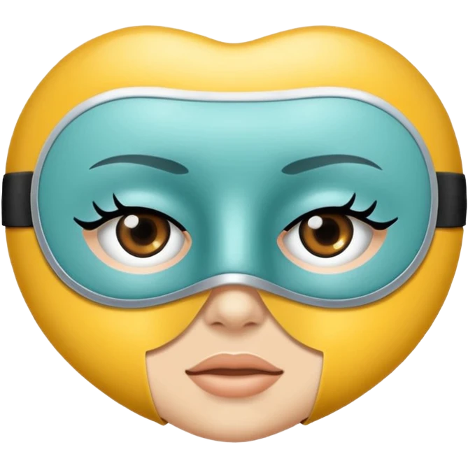 Clinique eye mask emoji