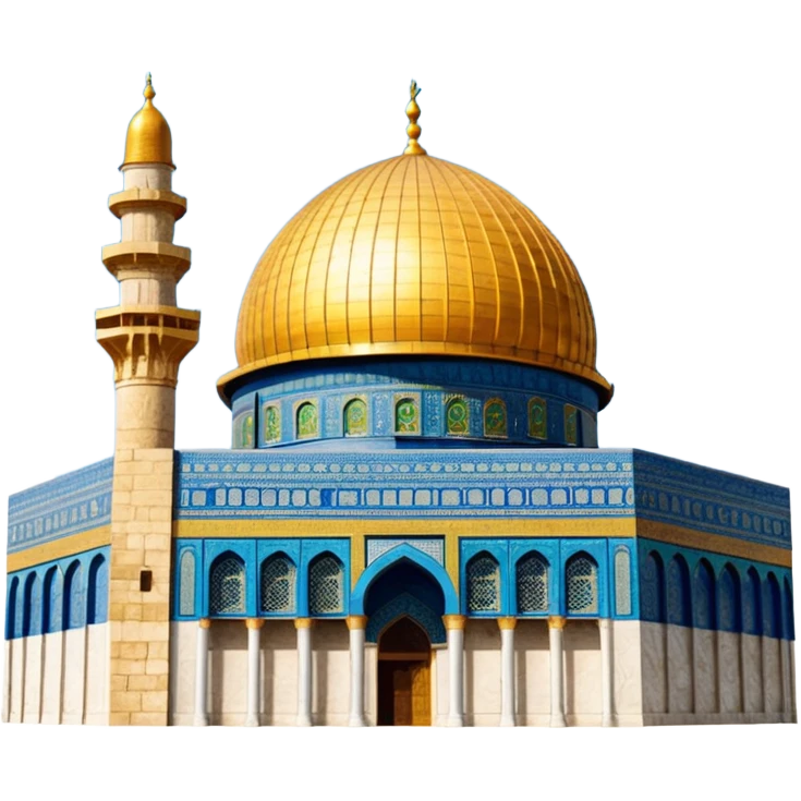 Dome of the rock, Palestine emoji