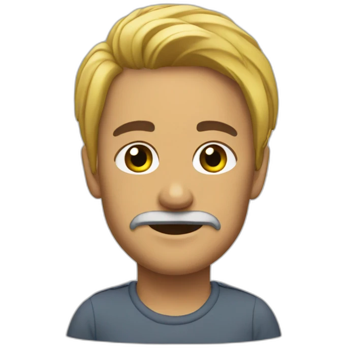 Dedo en boca emoji