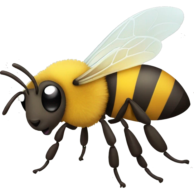 Cute honey bee emoji