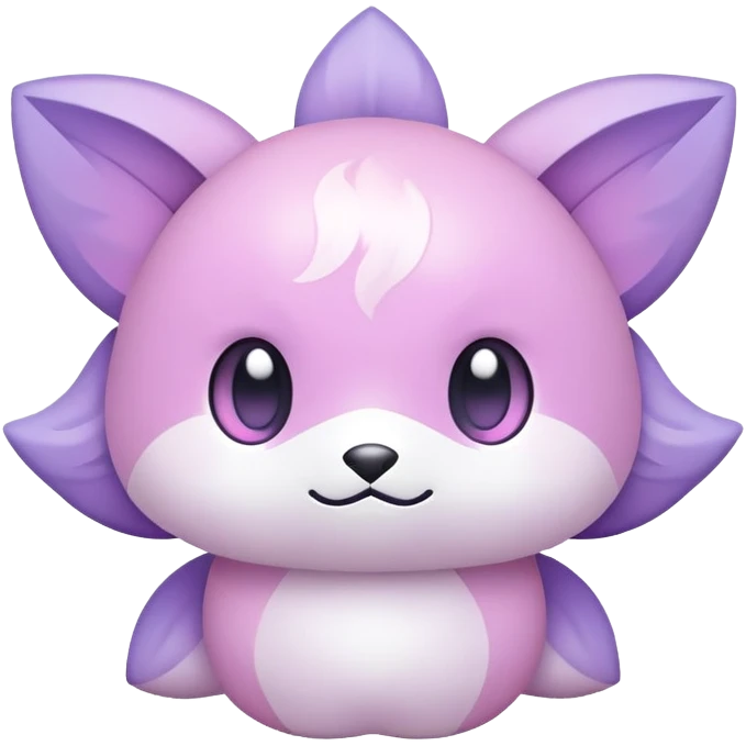 Pastel Violet gradients Fakemon-creature Sakura  emoji