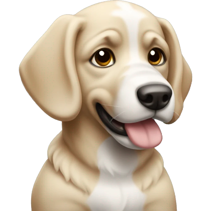 Cachorro construtor emoji