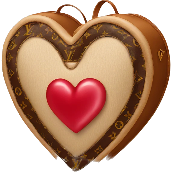 louis vuitton heart emoji