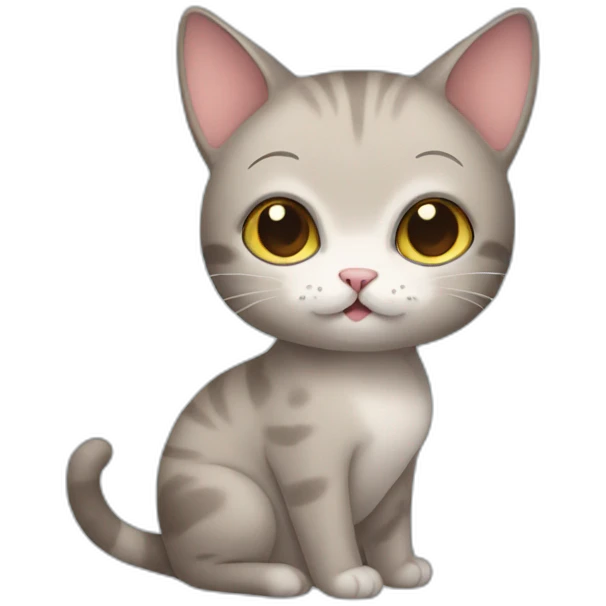 Pregnant cat emoji