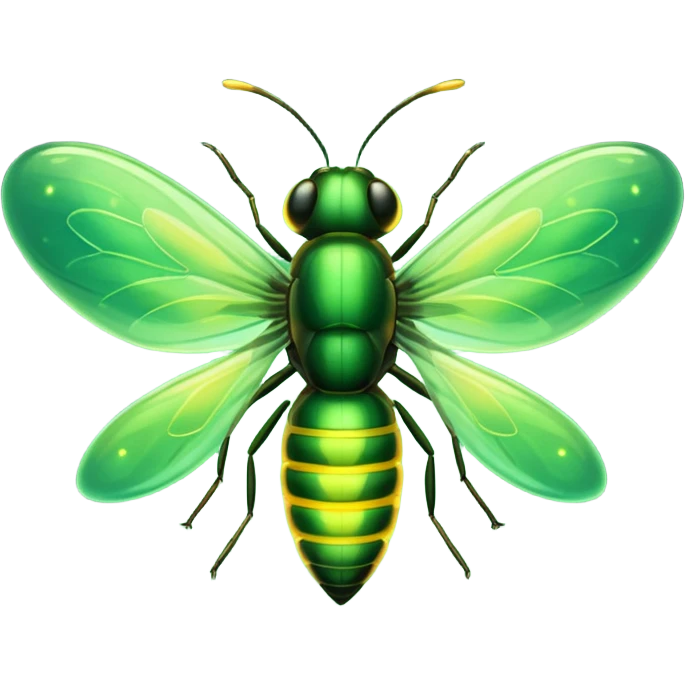 une luciole bien shinny  emoji