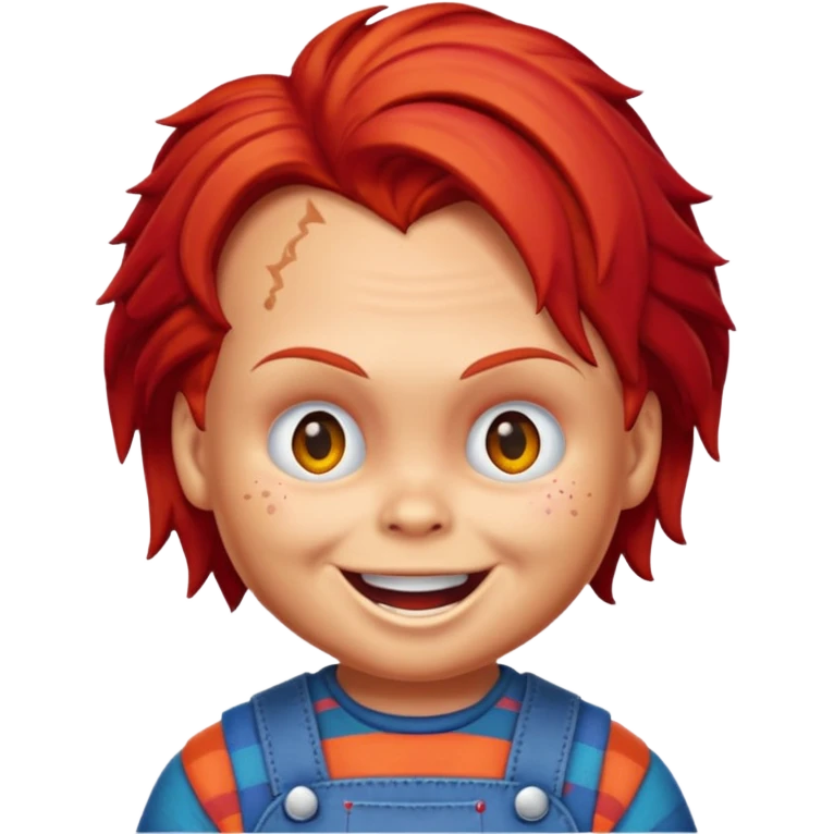 Un emojin de chuky emoji