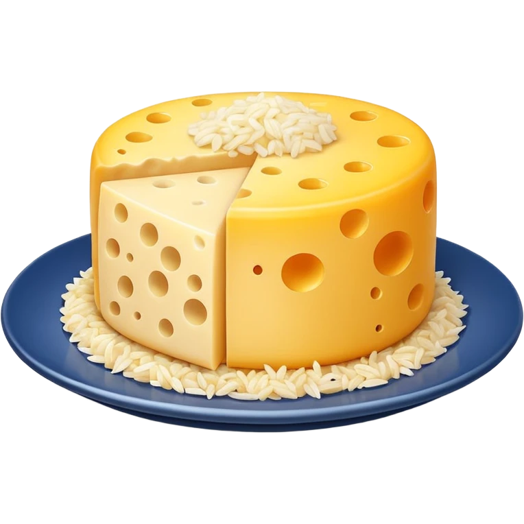 Cheese and rice emoji