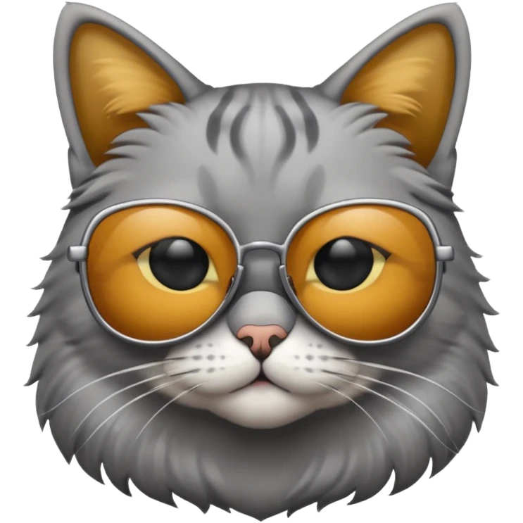 Cat wearing sunglasses emoji