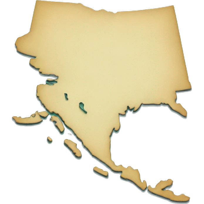 Alaska map emoji