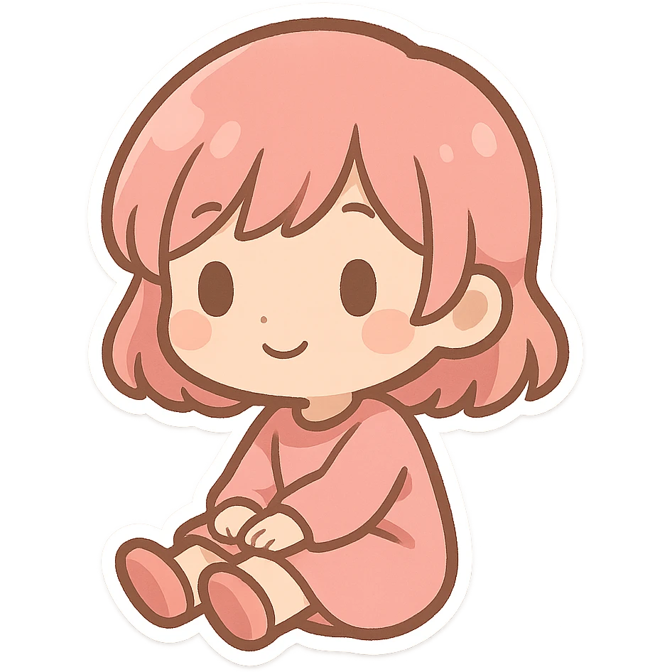 remove background, pink emoji