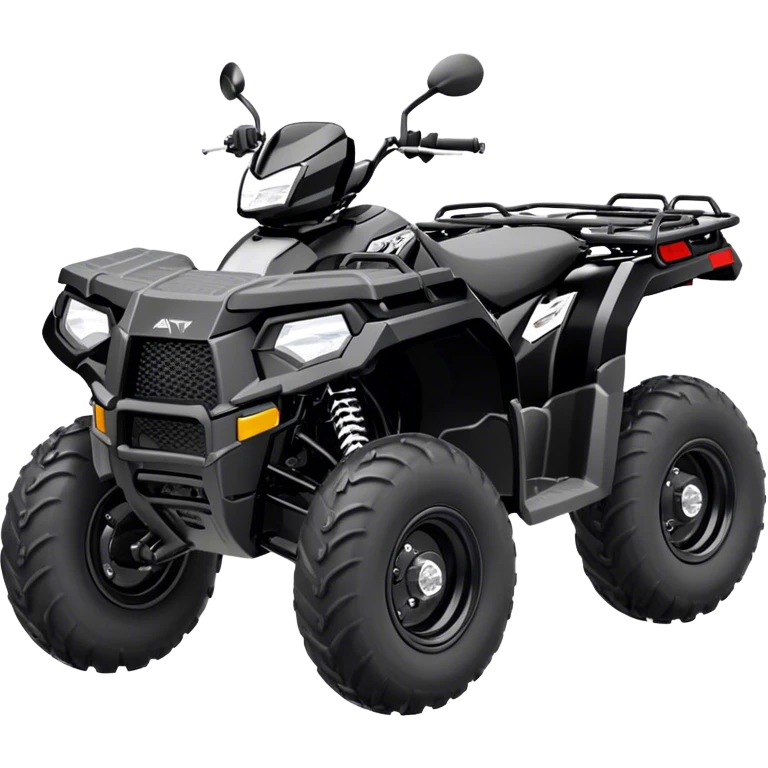 ATV - Polaris Sportsman 570 (Model Year: 2022) (Iconic colour: Black) emoji