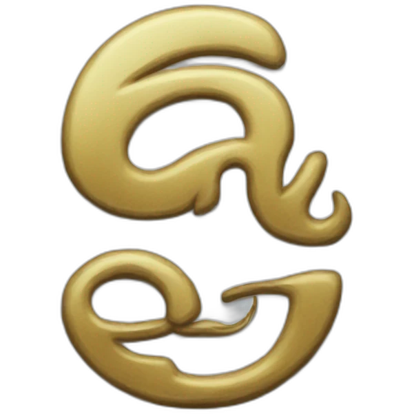 Caligrafic Oz word emoji