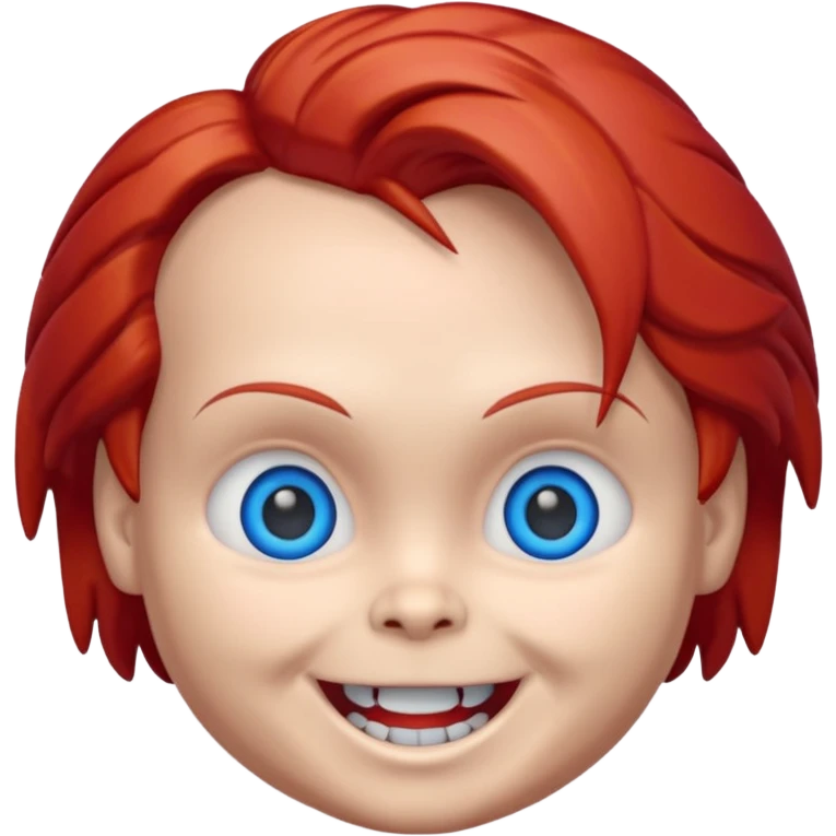 Un emojin de chuky emoji