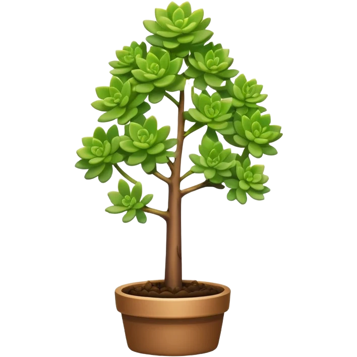 Sedum little tree plant emoji