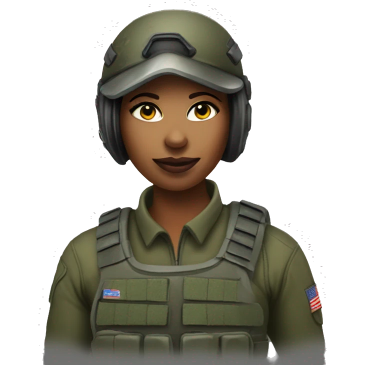 Paintball woman  emoji