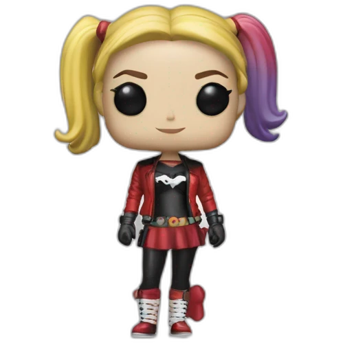 Funko pop Harley Quinn emoji