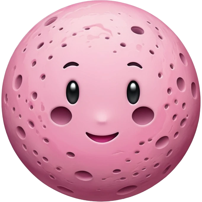 pink planet emoji