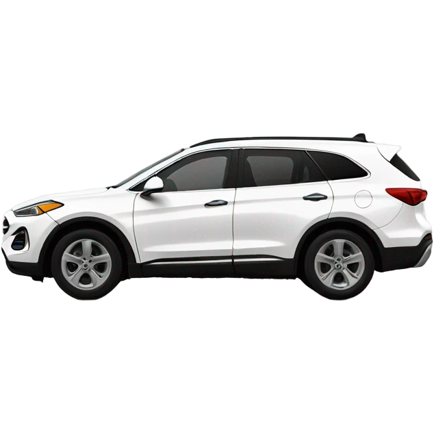 white santa fe suv emoji