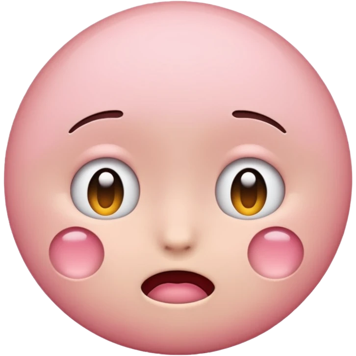 Shy emoji that just said smth risky emoji