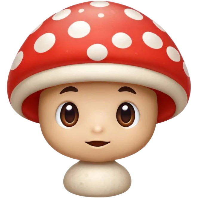 Little mushroom guy emoji