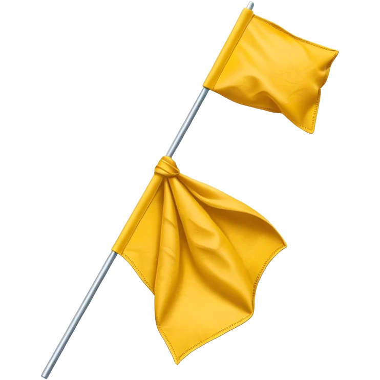 Small NFL penalty flag emoji