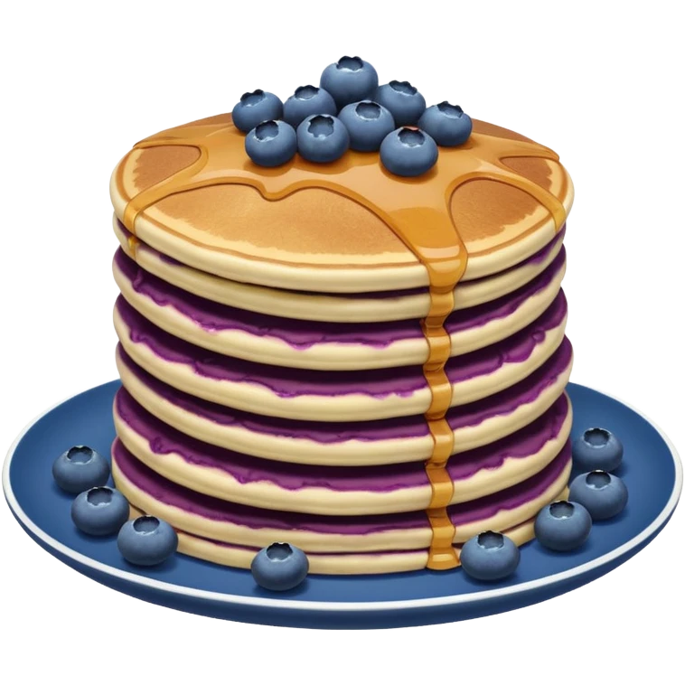 blueberry pancakes  emoji