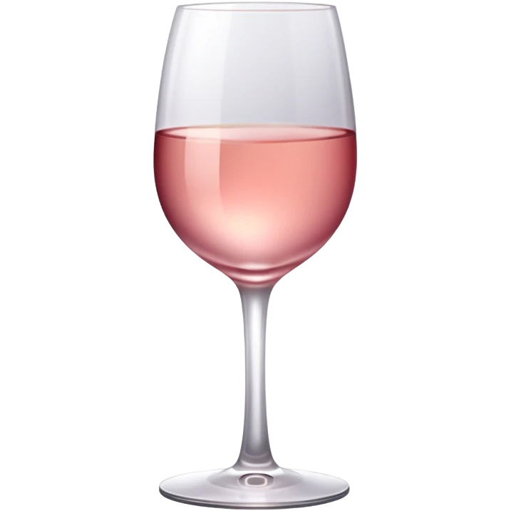 Rose wine emoji