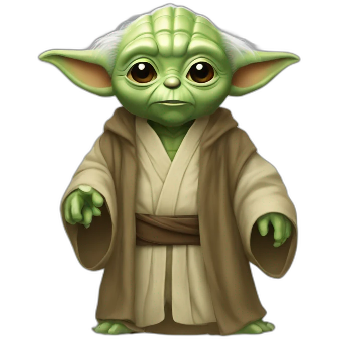 Yoda qui boit de la bierre emoji