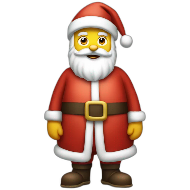 Santa Claus Standing emoji