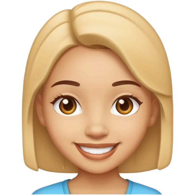 Lightskin girl clock it  emoji