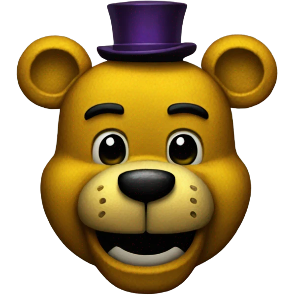 Fredbear from fnaf emoji