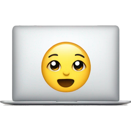 MacBook cute classy emoji