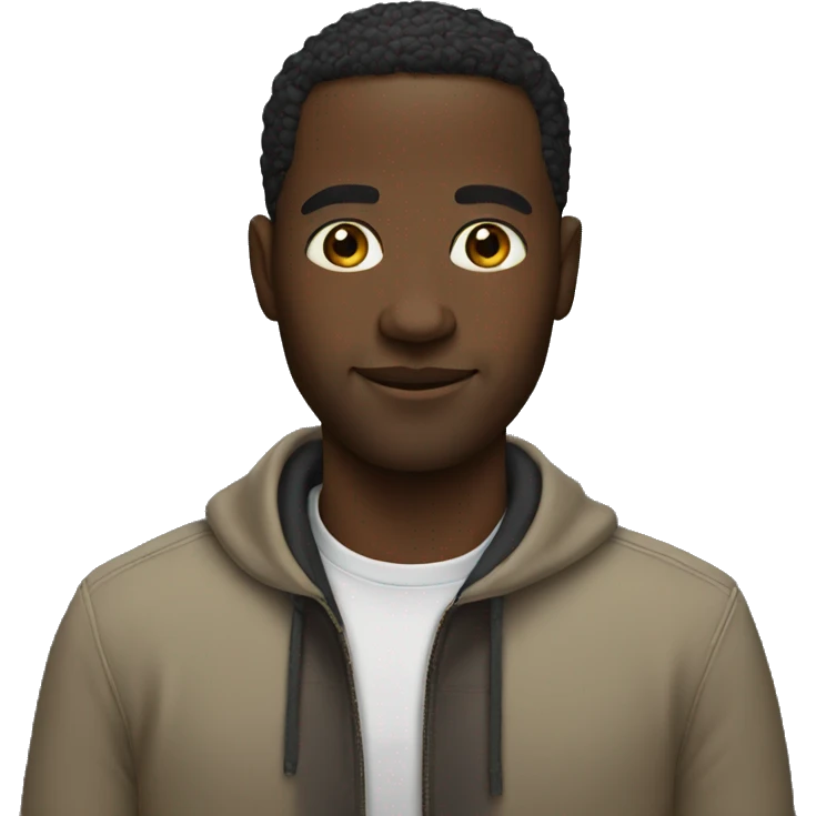 Black man emoji