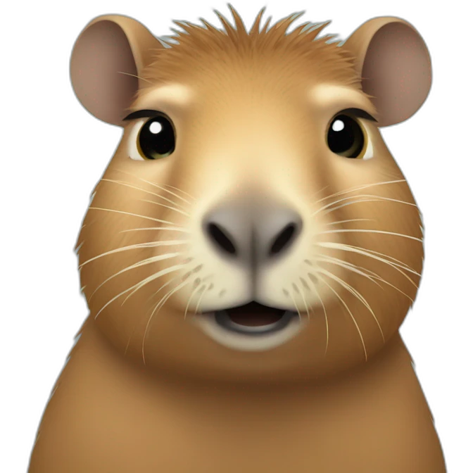 Capybara emoji