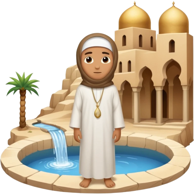 
road, desert, holy spring, islamic religion emoji